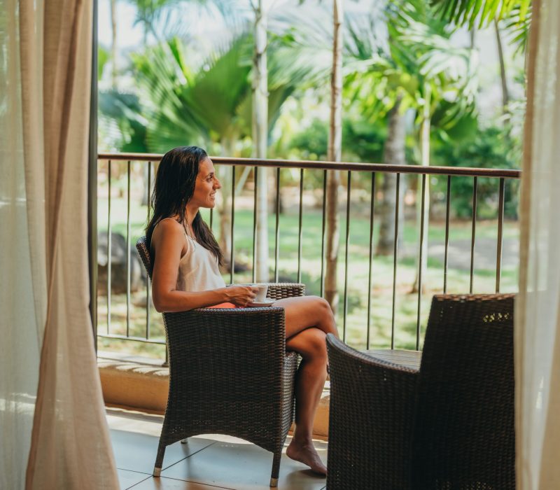 garden view balcony Tamarina